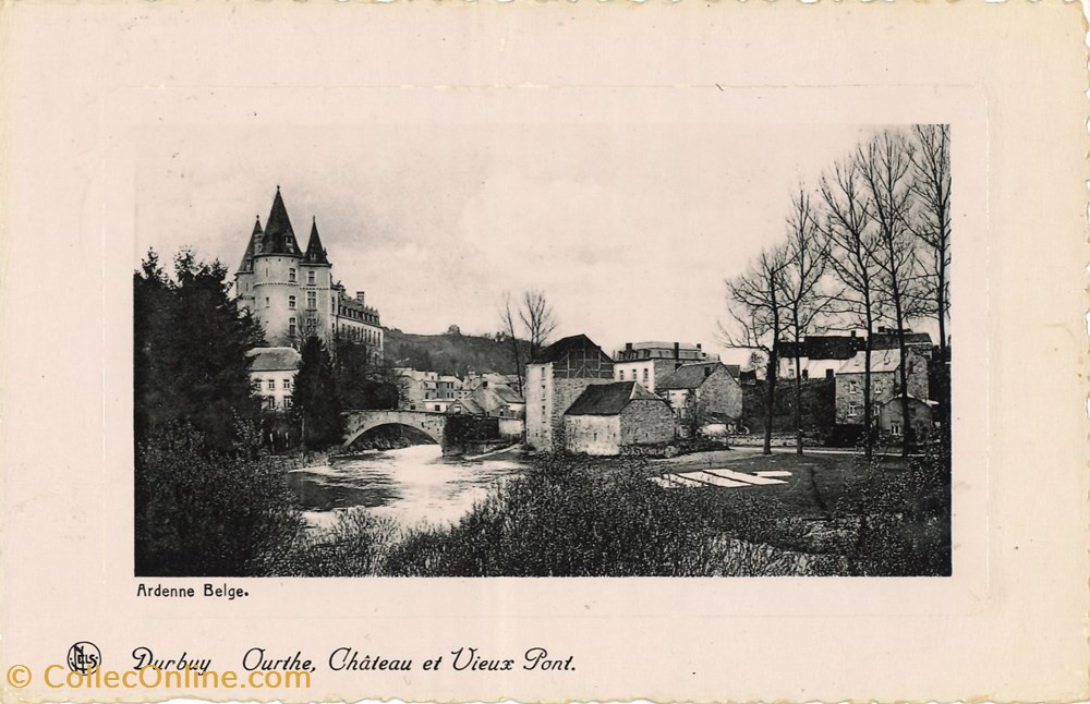cartes postales europe belgique dham cp caerd 0199