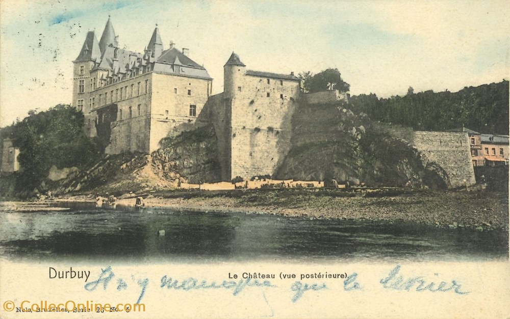 cartes postales europe belgique dham cp caerd 0114