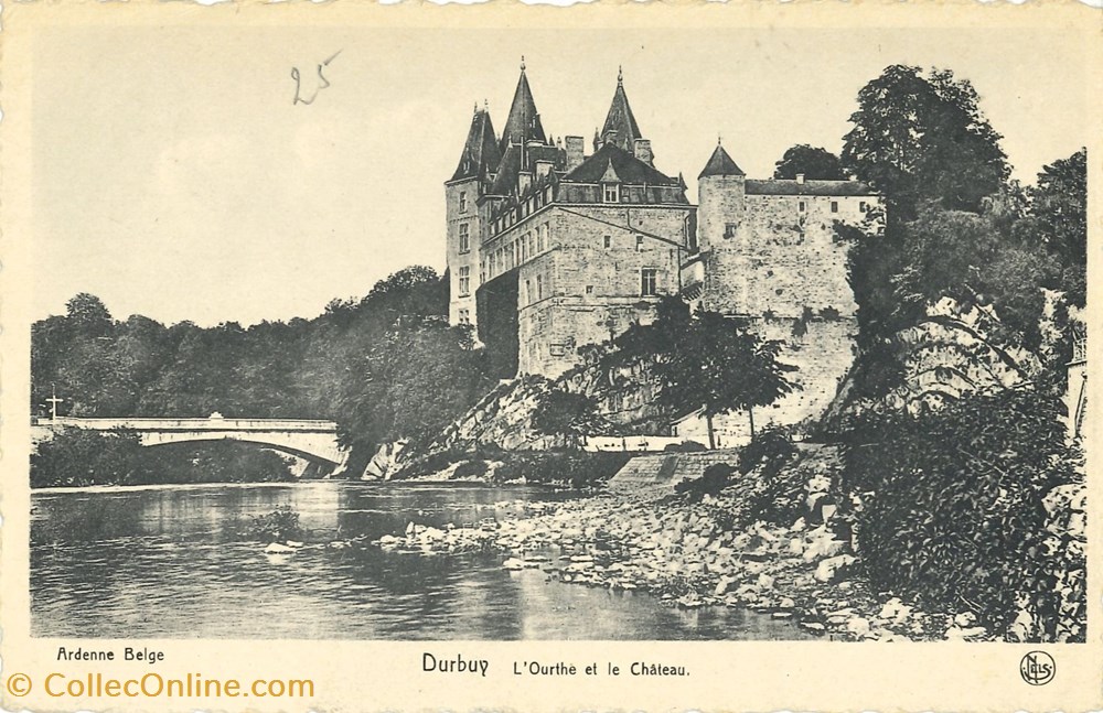 cartes postales europe belgique dham cp caerd 0144