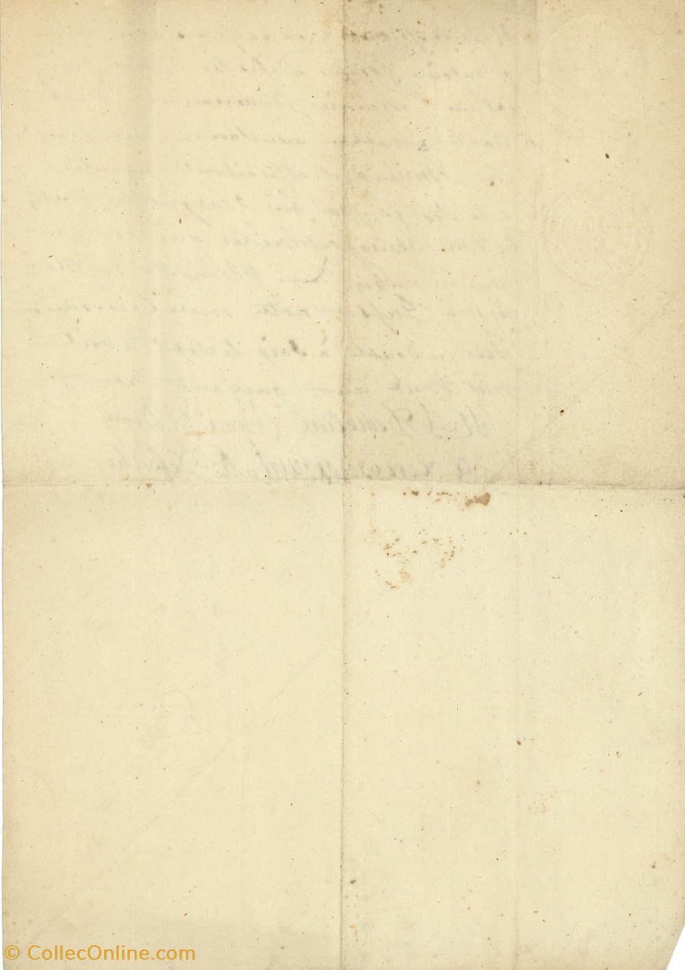 documents anciens historiques dham arch 19 0009 recu a adresse antoine joseph defesche