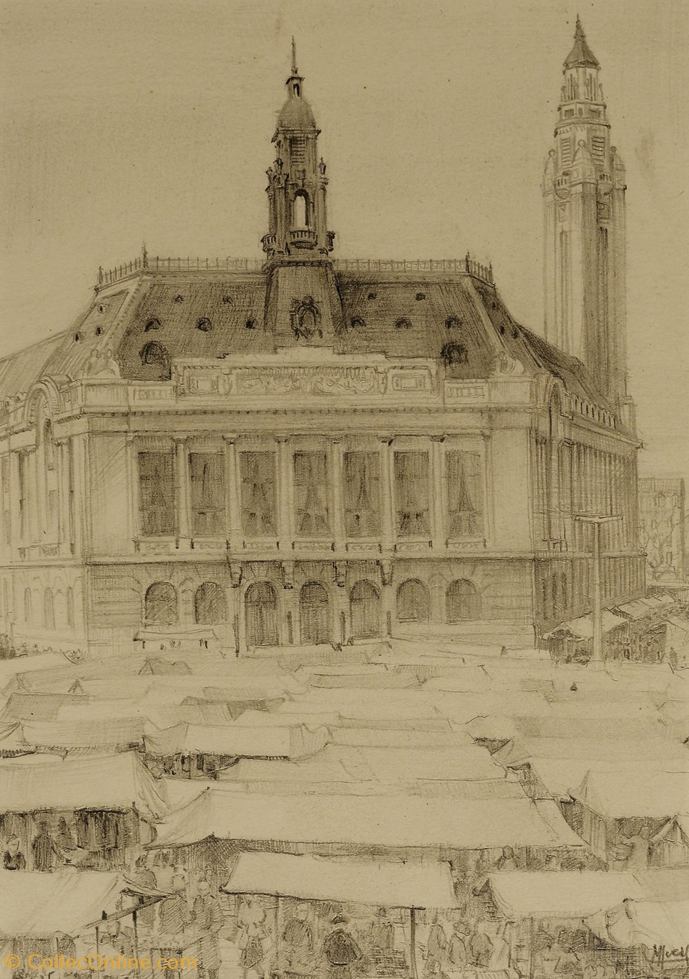 art antiquites peintures dessins dham des ml 35 48 05 m lucas hotel de ville et marche