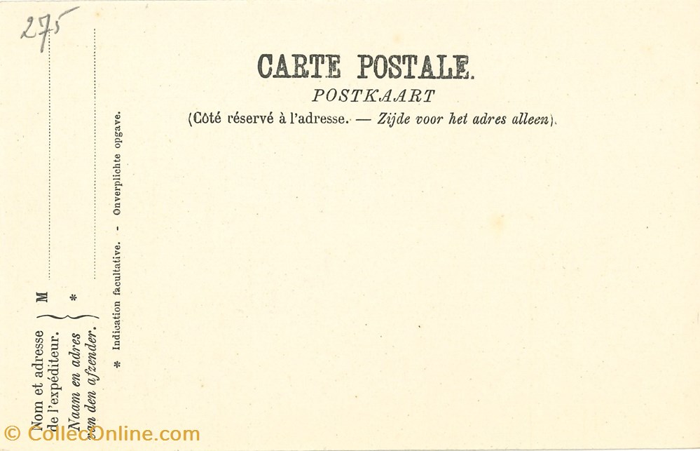 cartes postales europe belgique dham cp caerd 0096