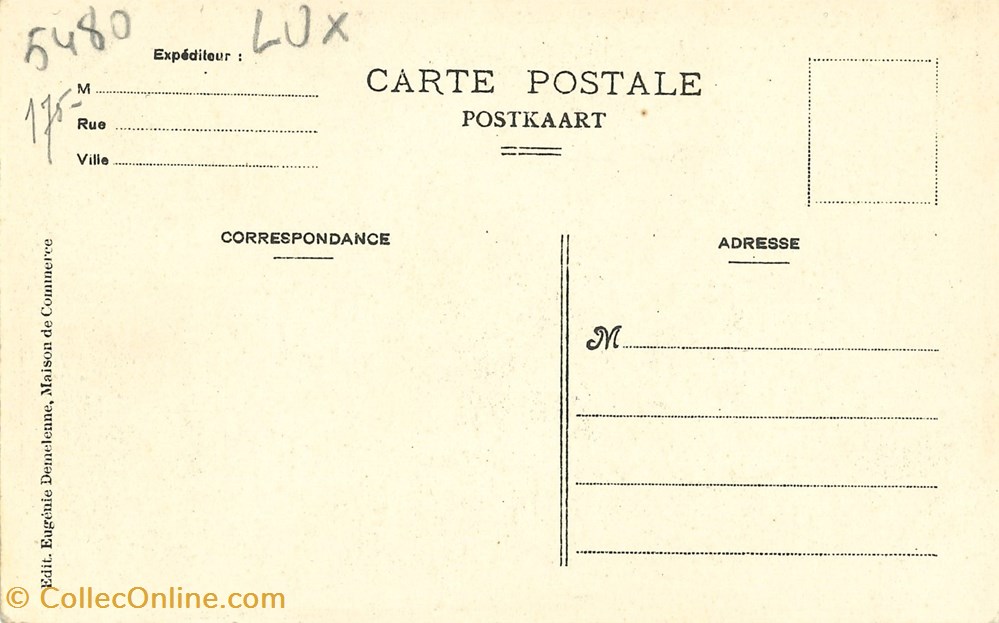 DHAM/CP/Caerd/0186 cartes postales europe belgique dham cp caerd 0186