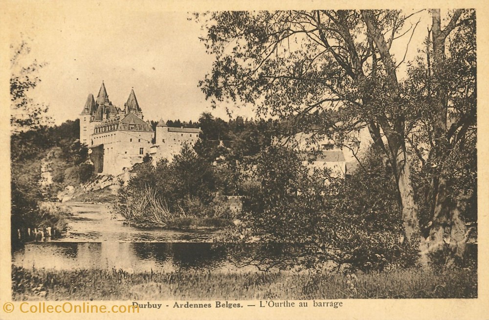 cartes postales europe belgique dham cp caerd 0187