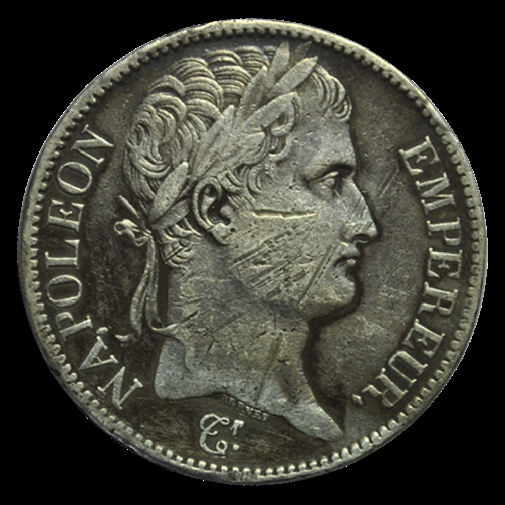 5 Francs Napoléon Empereur 1809 B monnaies 5 francs napoleon empereur 1809 b