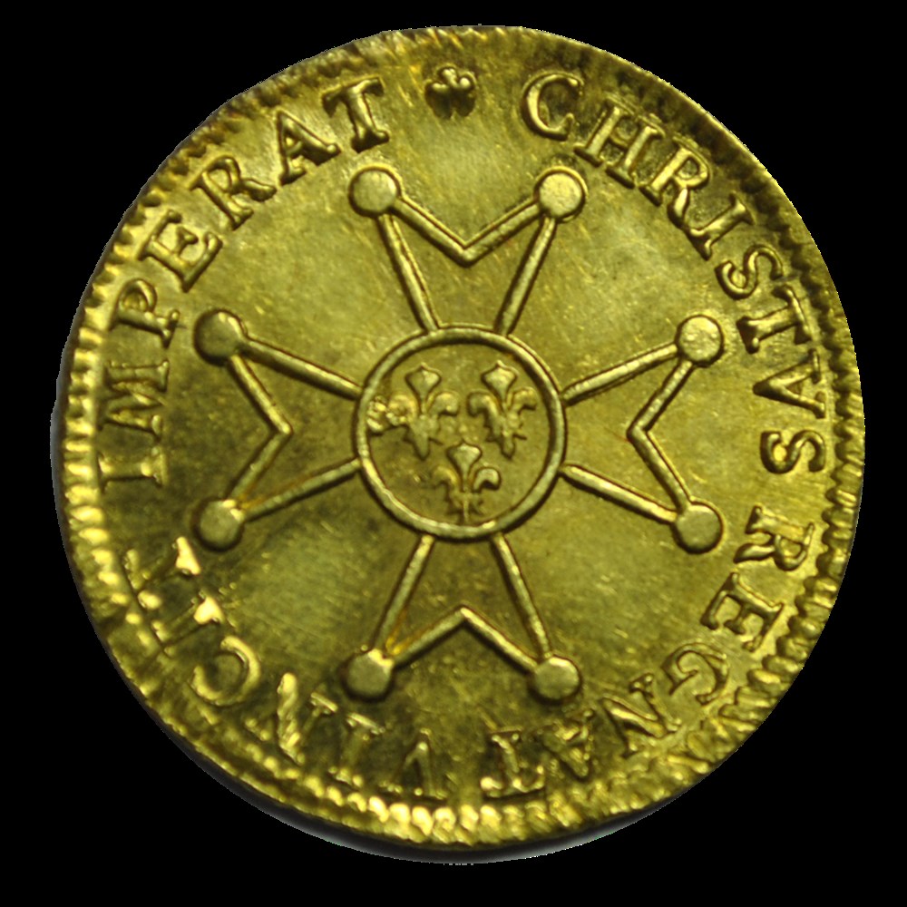 Louis XV Croix de Malte 1719 A monnaies louis xv croix de malte 1719 a