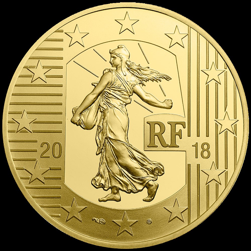 100 Euro Semeuse 2018 monnaies 100 euro semeuse 2018