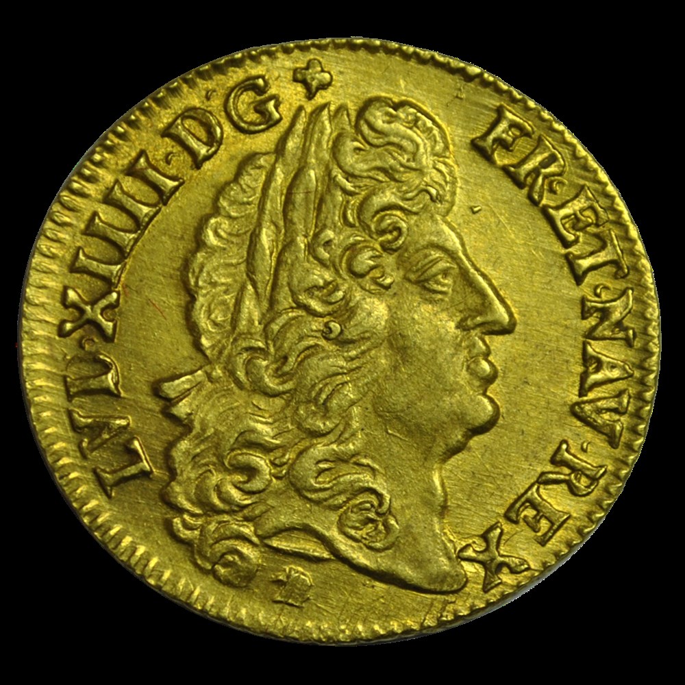monnaies louis xiv louis or a ecu 1690n