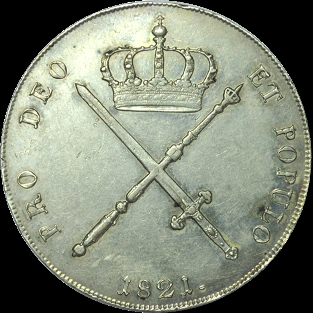 Habsbourg ReichThaler 1821 monnaies habsbourg reichthaler 1821