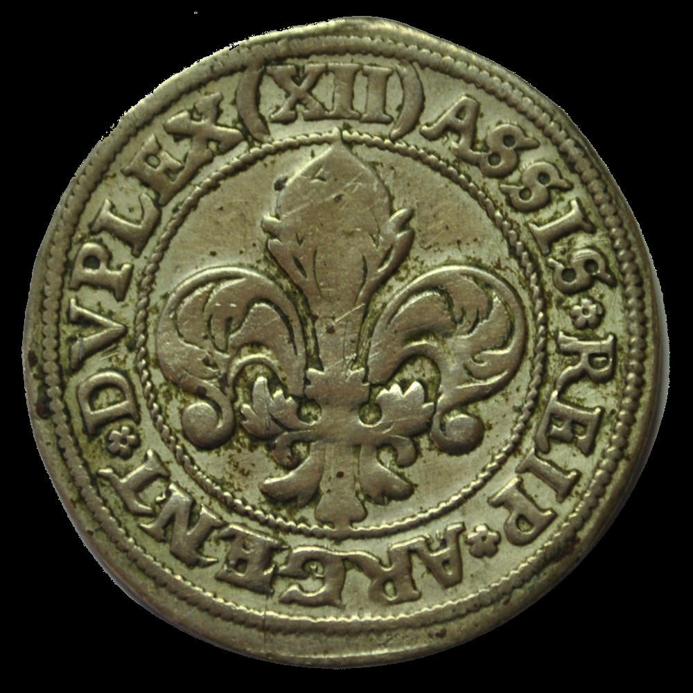 12 kreuzer 1615-1623 Strasbourg monnaies 12 kreuzer 1615 1623 strasbourg