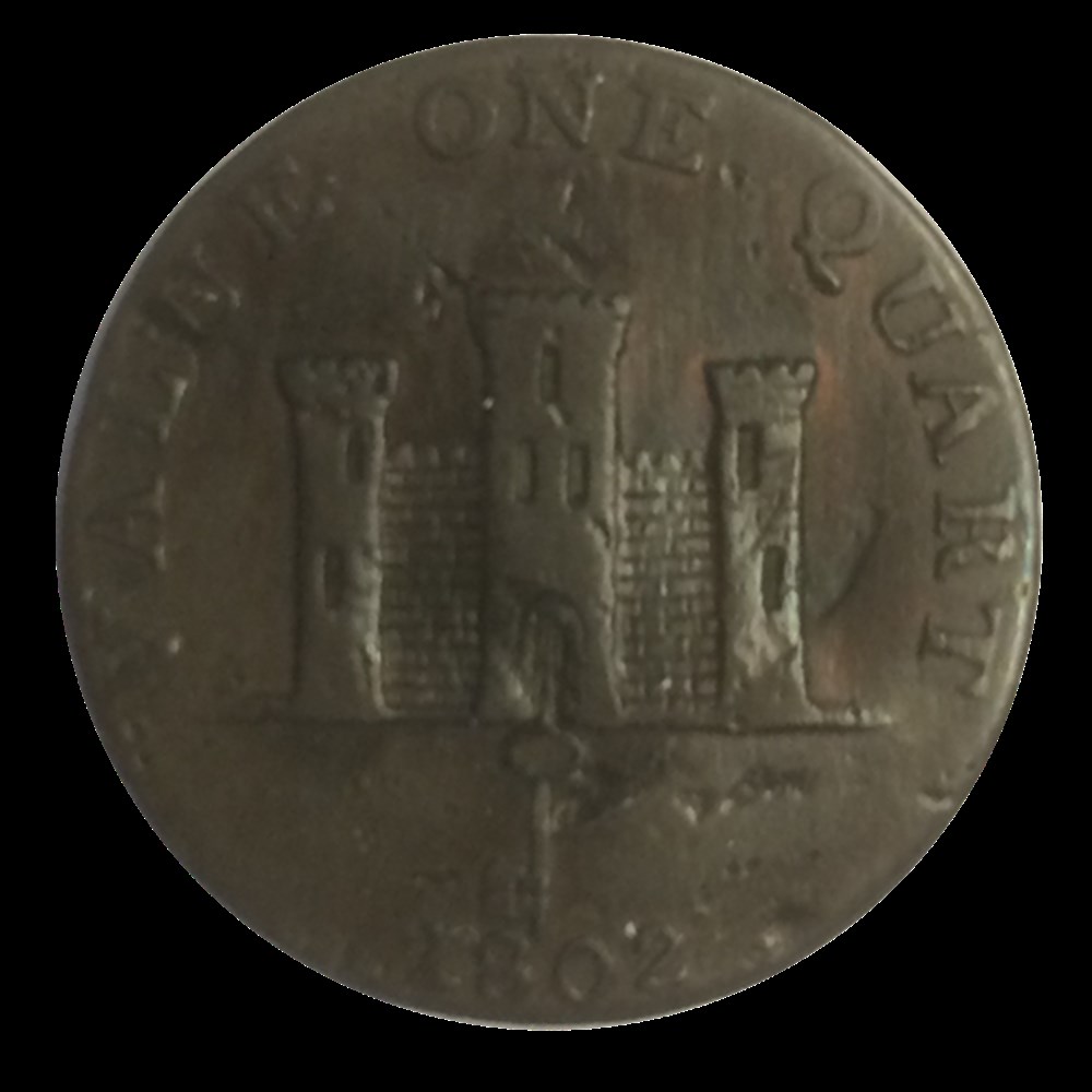 2 Quarto 1802 Gibraltar monnaies 2 quarto 1802 gibraltar