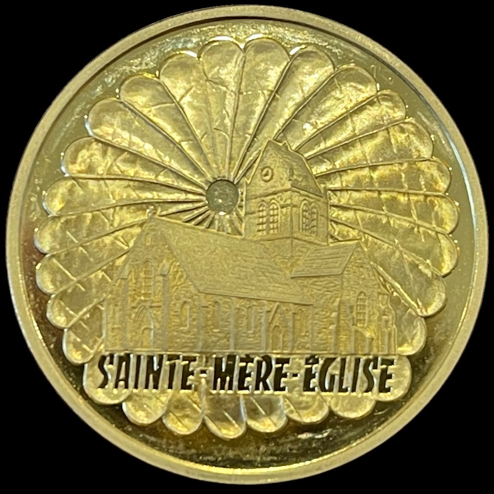 500 Francs Or - Sainte-Mère-Eglise monnaies 500 francs or sainte mere eglise