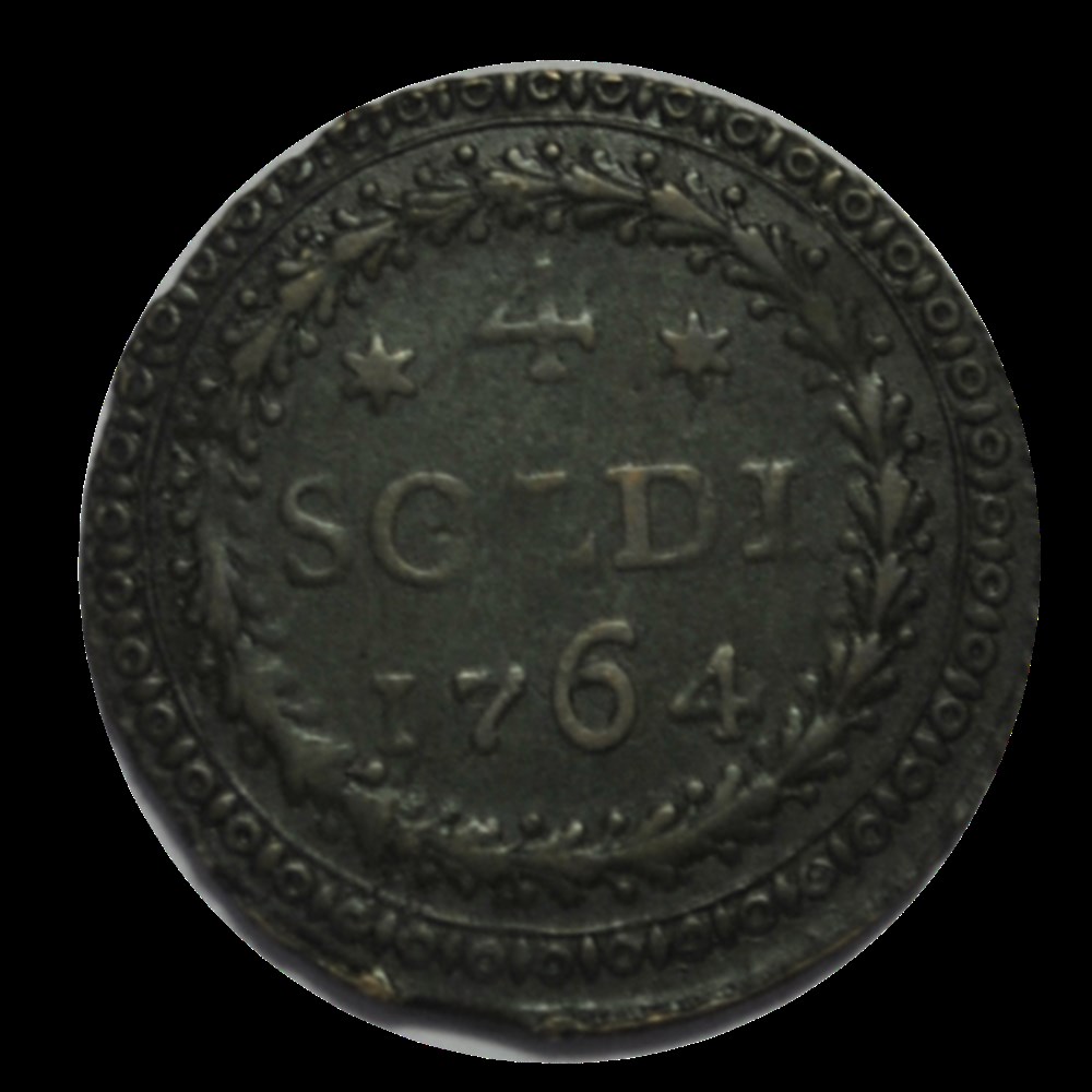 République de Corse - PASCAL PAOLI 4 soldi 1764 monnaies republique de corse pascal paoli 4 soldi 1764