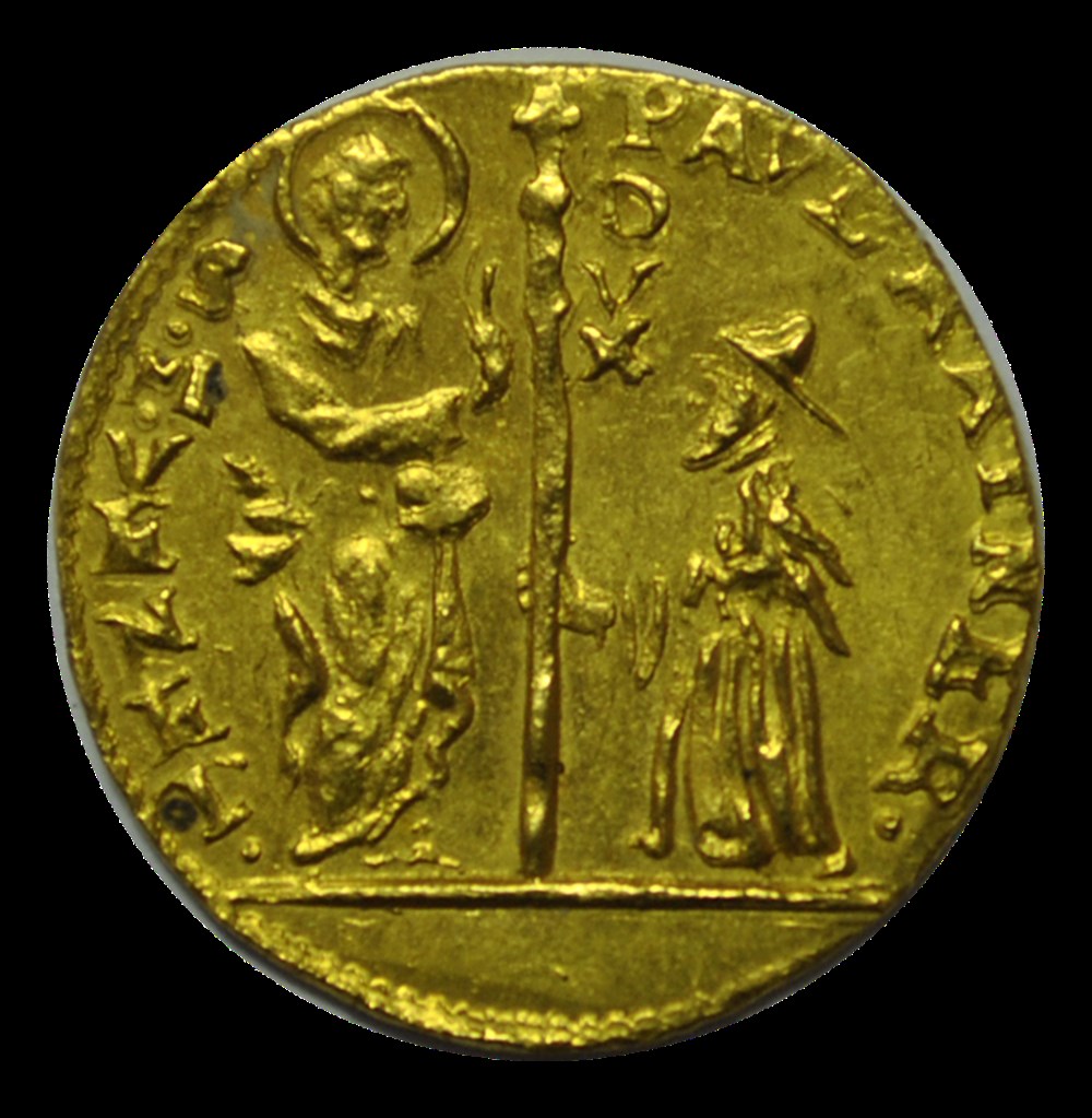 VENISE Sequin ou zecchino au nom de Paul Renier 1779-1789 monnaies venise sequin ou zecchino au nom de paul renier 1779 1789