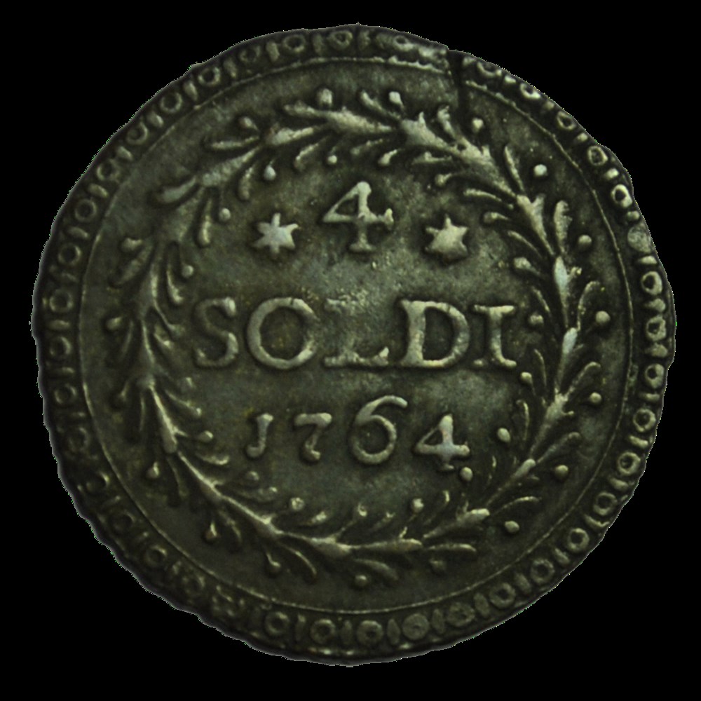 monnaies corse paoli 4 soldi 1764