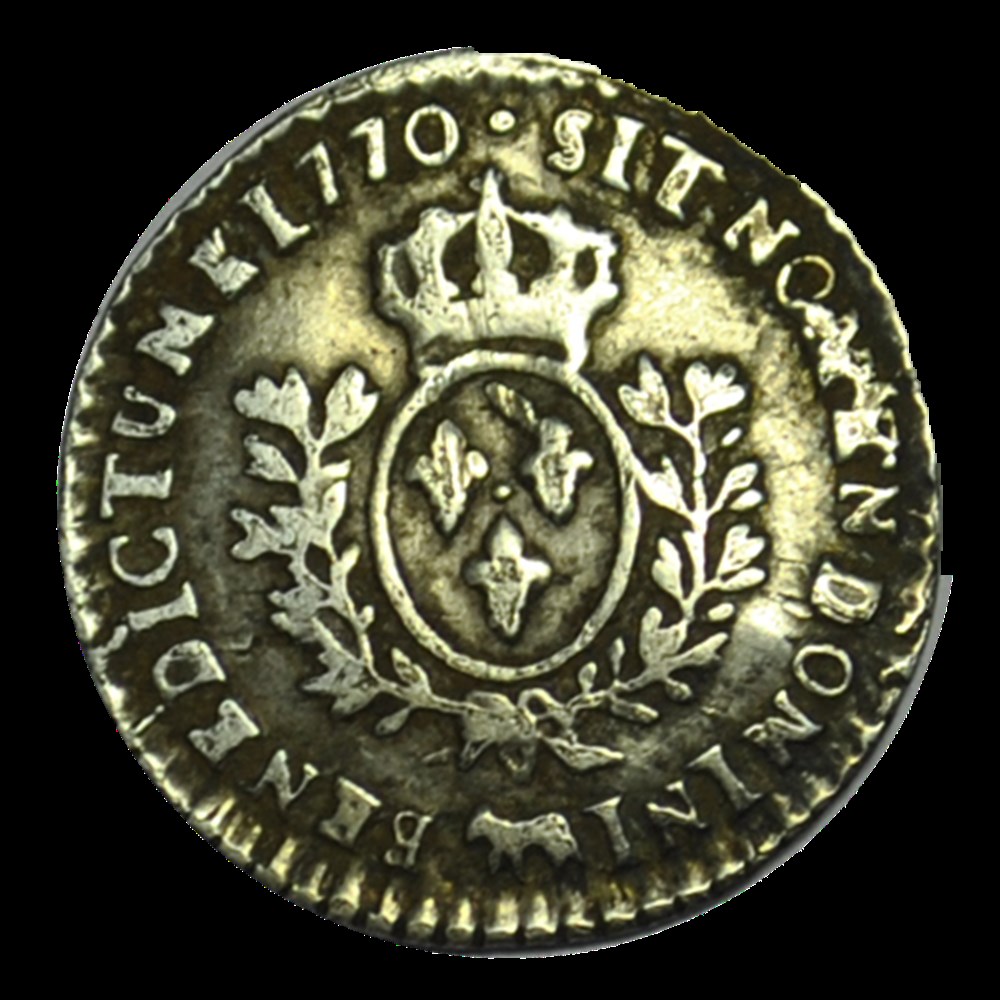 LOUIS XV écu dit au bandeau de Béarn 1770 Pau monnaies louis xv ecu dit au bandeau de bearn 1770 pau