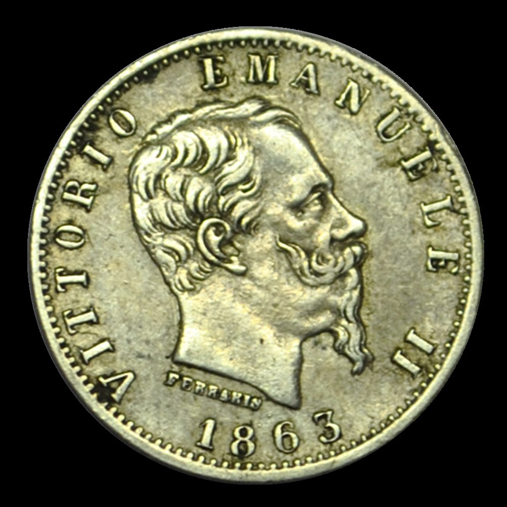 Victor Emmanuel II 20 Centesimi 1863 Milan monnaies victor emmanuel ii 20 centesimi 1863 milan