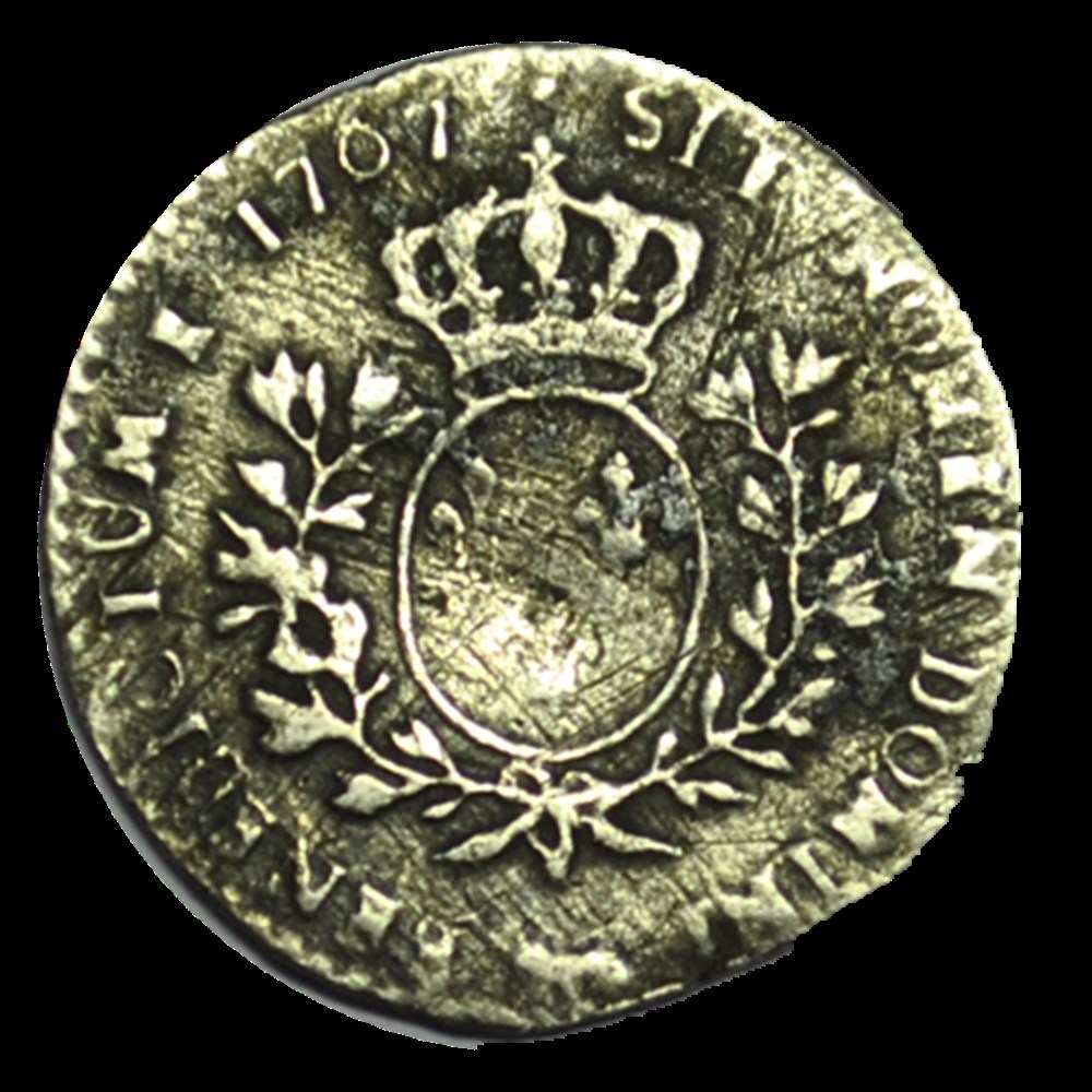 LOUIS XV dixième d'écu dit au bandeau du Bearn 1767 Pau monnaies louis xv dixieme ecu dit au bandeau du bearn 1767 pau