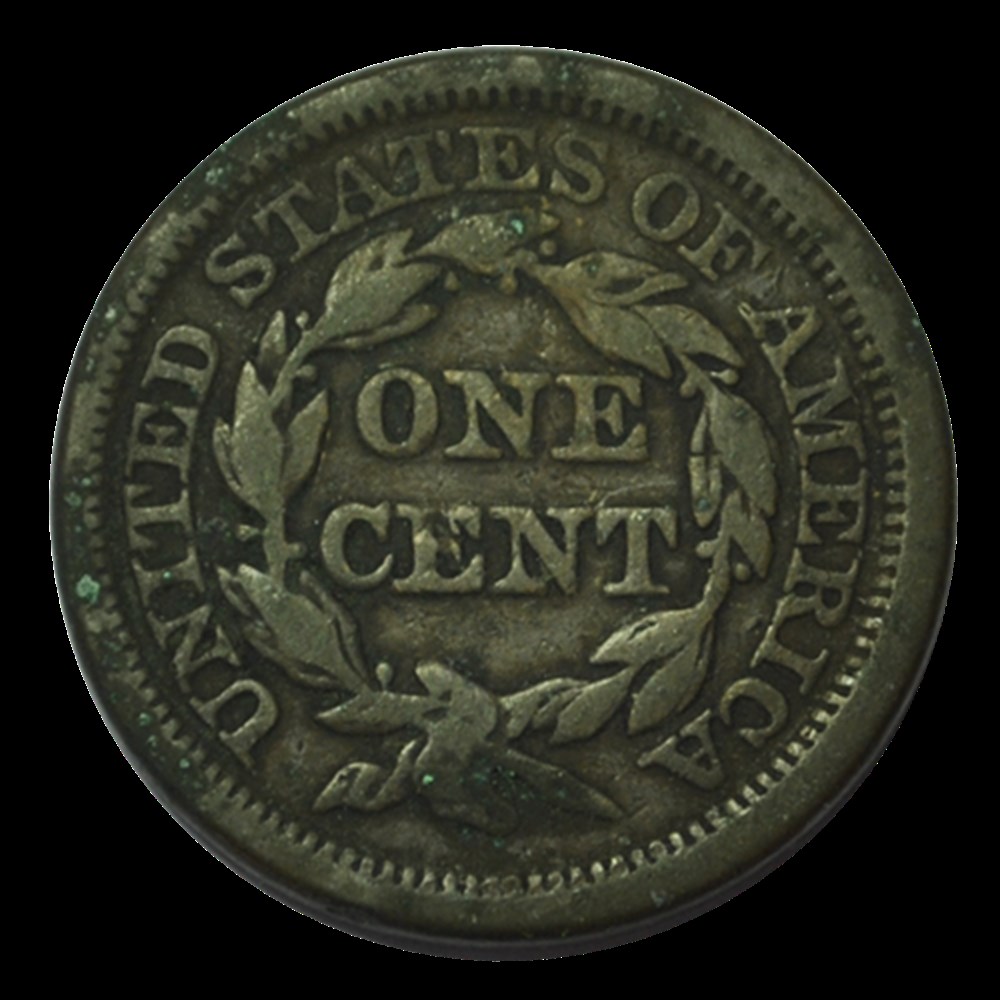 Large cent, tête à gauche 1847 Philadelphie monnaies large cent tete a gauche 1847 philadelphie