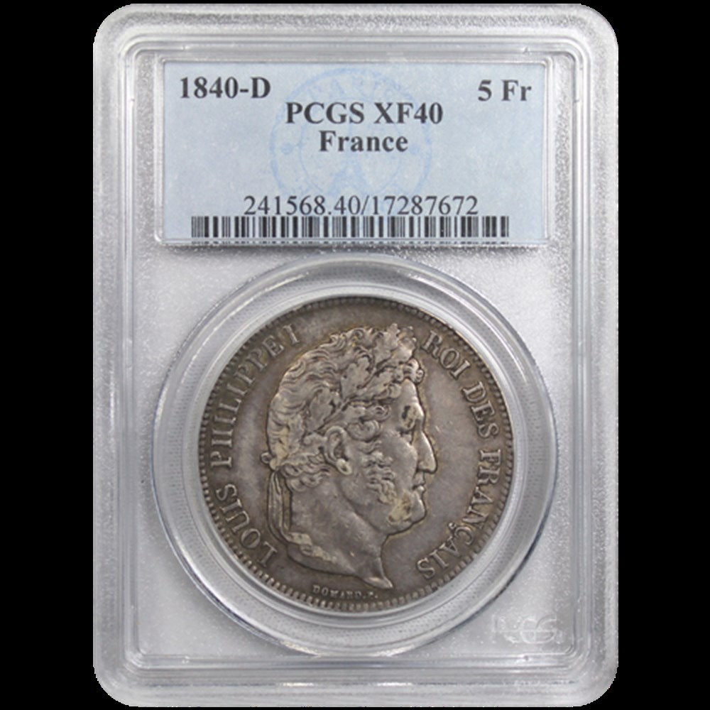 5 Francs Louis-Philippe 1840 D monnaies 5 francs louis philippe 1840 d
