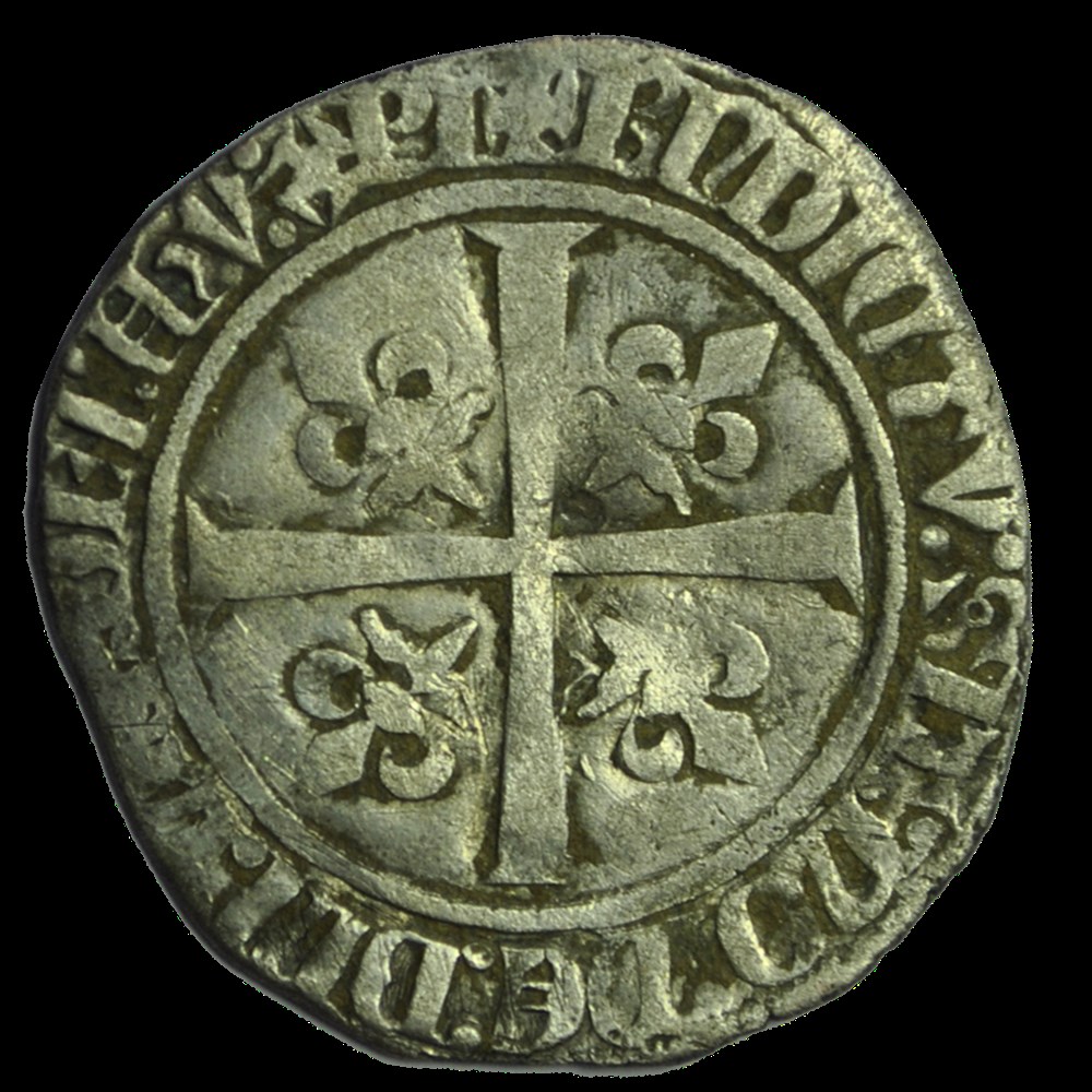 monnaies jean ii gros a la fleur de lis 1358