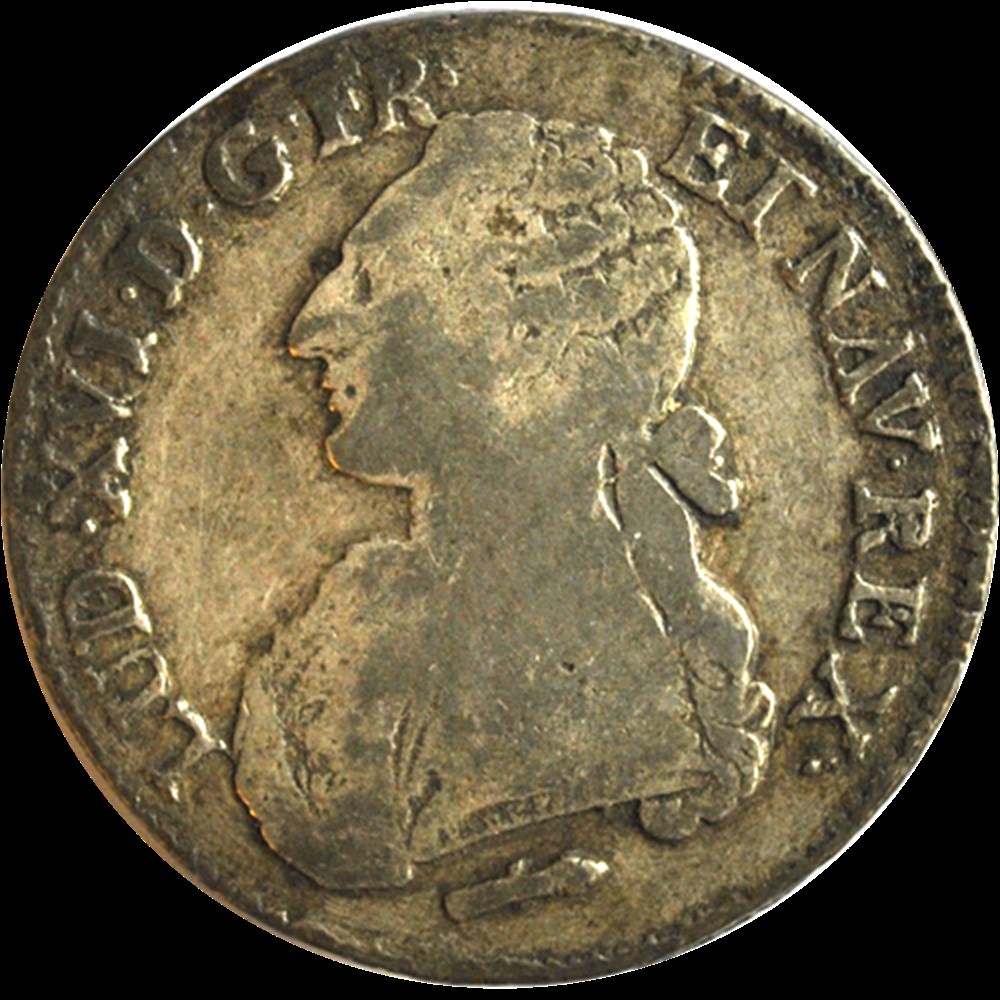 Ecu Aux Branches D'Olivier Louis XVI 1782 Q monnaies ecu aux branches olivier louis xvi 1782 q