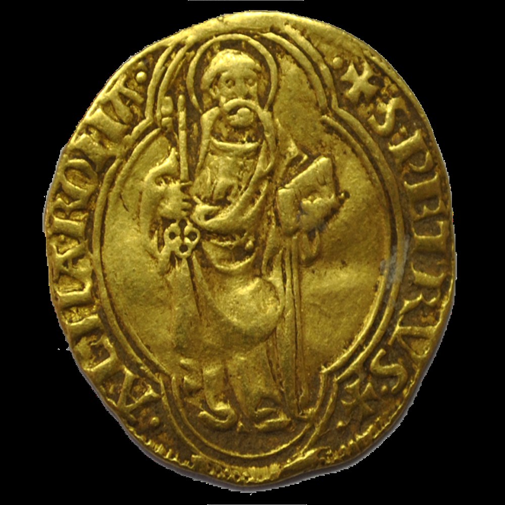 Nicola V Ducat 1447-1453 monnaies nicola v ducat 1447 1453