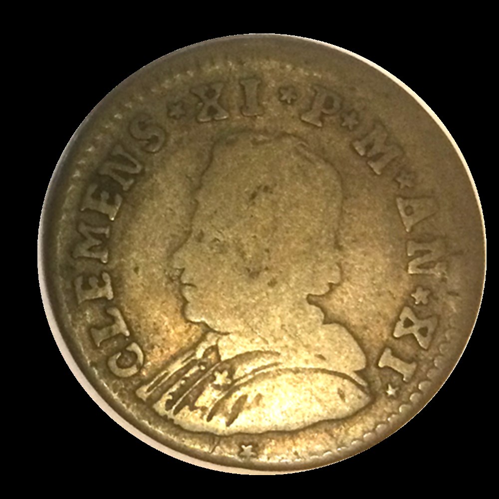 monnaies clement xi carlino ferrare 1711