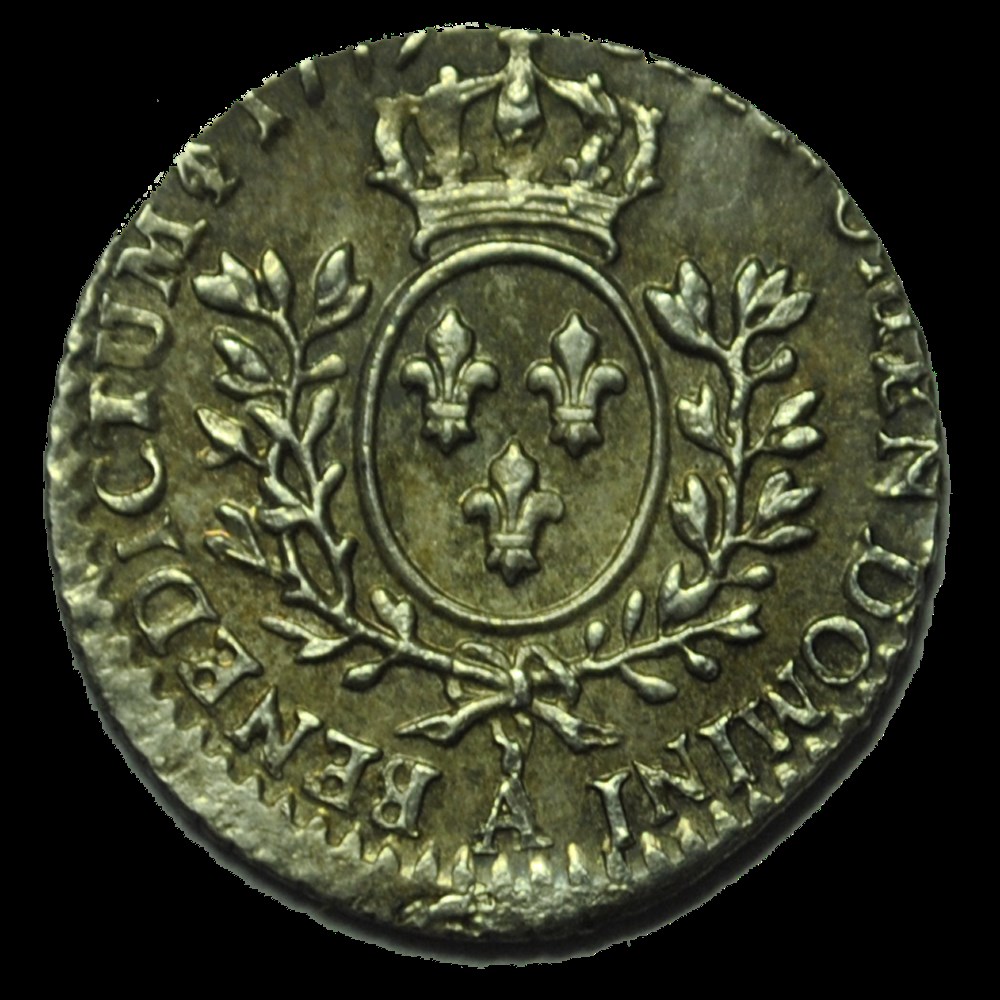 Louis XV Dixeme d'ecu à la vielle tete 1729A monnaies louis xv dixeme ecu a la vielle tete 1729a