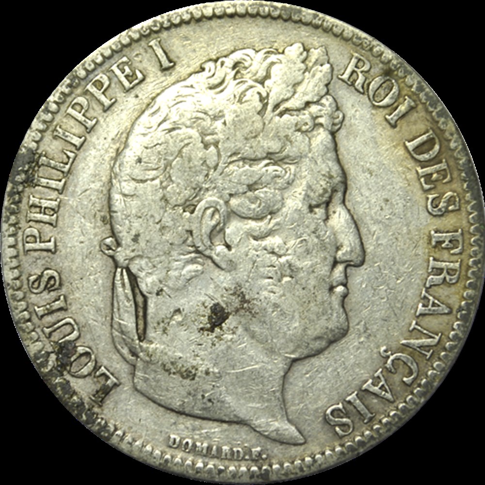 5 Francs Louis-Philippe 1831 BB monnaies 5 francs louis philippe 1831 bb