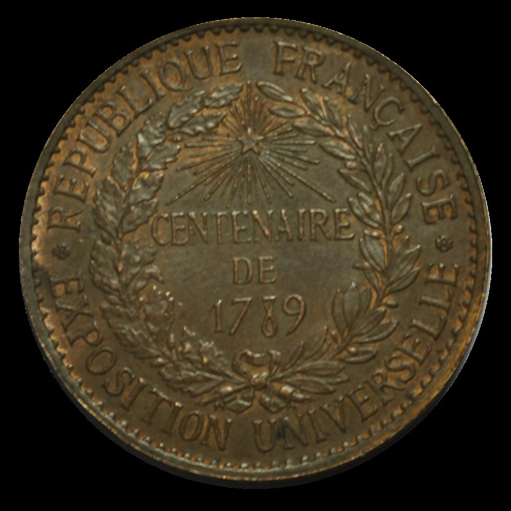 TROISIÈME RÉPUBLIQUE Médaille de l’exposition universelle de Paris monnaies troisieme republique medaille de l exposition universelle de paris