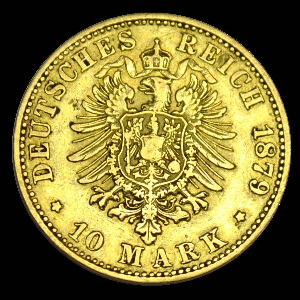 Allemagne - Hambourg - 10 marks - 1879 monnaies allemagne hambourg 10 marks 1879