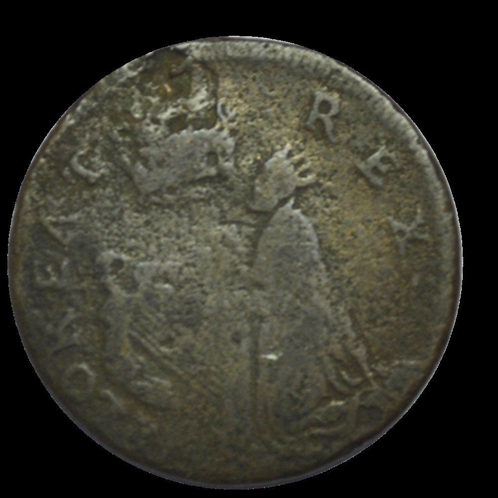 St Patrick Farthing 1670-1675 monnaies st patrick farthing 1670 1675