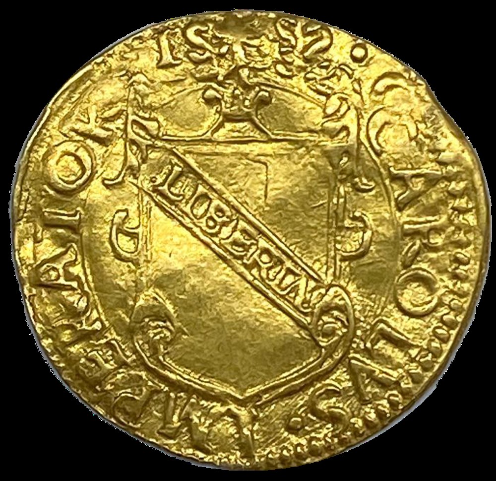 Republique de Lucques Scudo d'oro 1552 Lucques monnaies republique de lucques scudo oro 1552 lucques