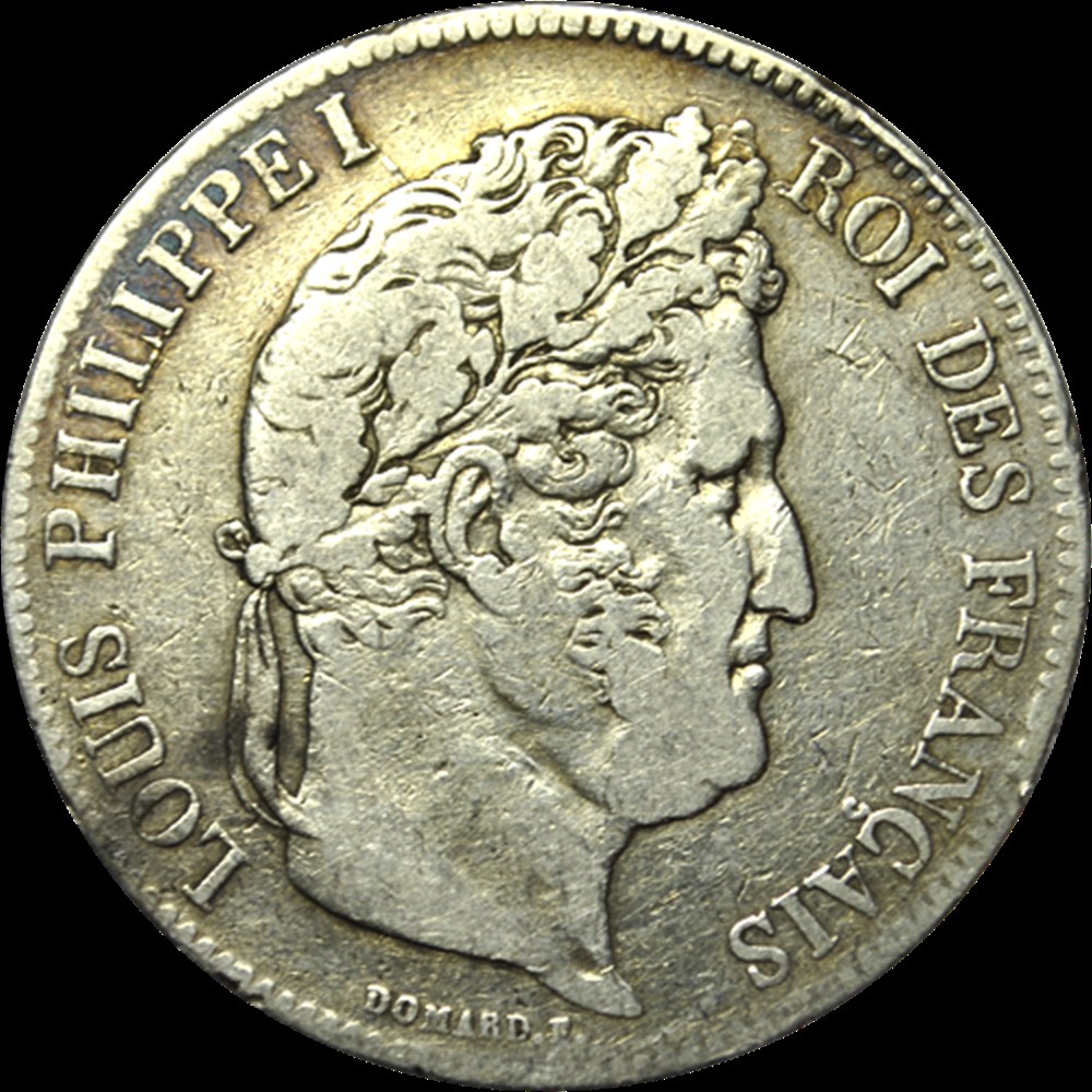 5 Francs Louis-Philippe 1834 L monnaies 5 francs louis philippe 1834 l