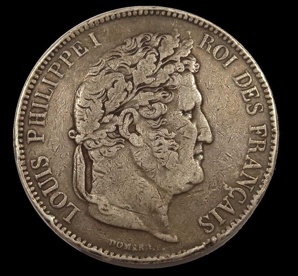 Louis-Phillipe 5 francs 1835 Lyon monnaies louis phillipe 5 francs 1835 lyon