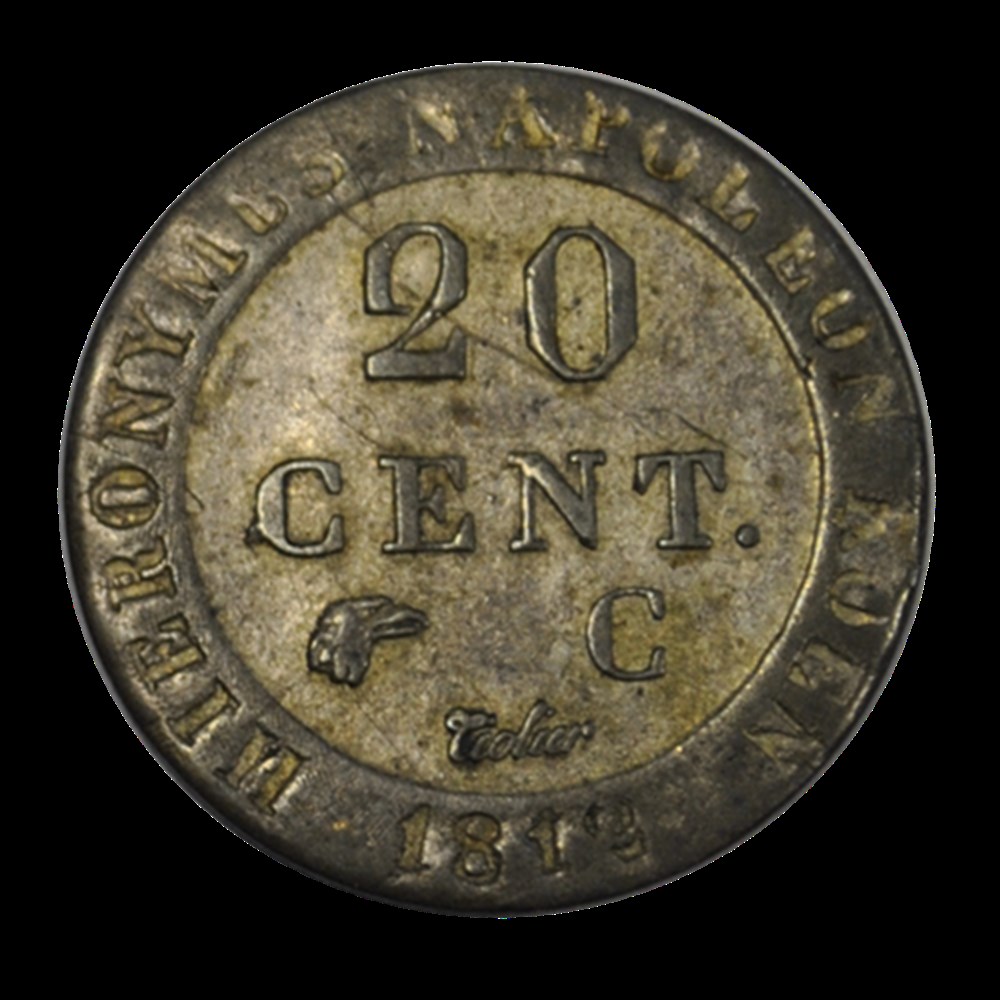 20 centime 1813 Cassel monnaies 20 centime 1813 cassel