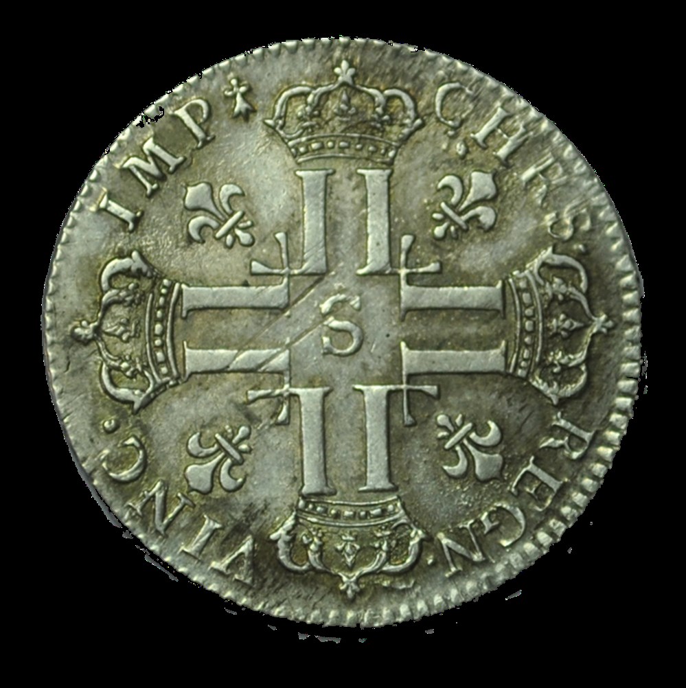 Louis XV Petit Louis d'argent 1720 S monnaies louis xv petit louis argent 1720 s