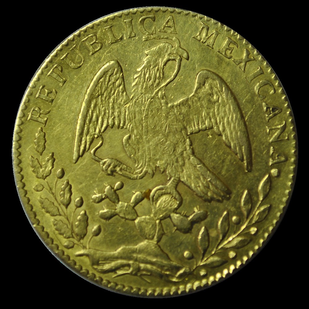 monnaies republique du mexique 8 escudos 1832 guanajuato