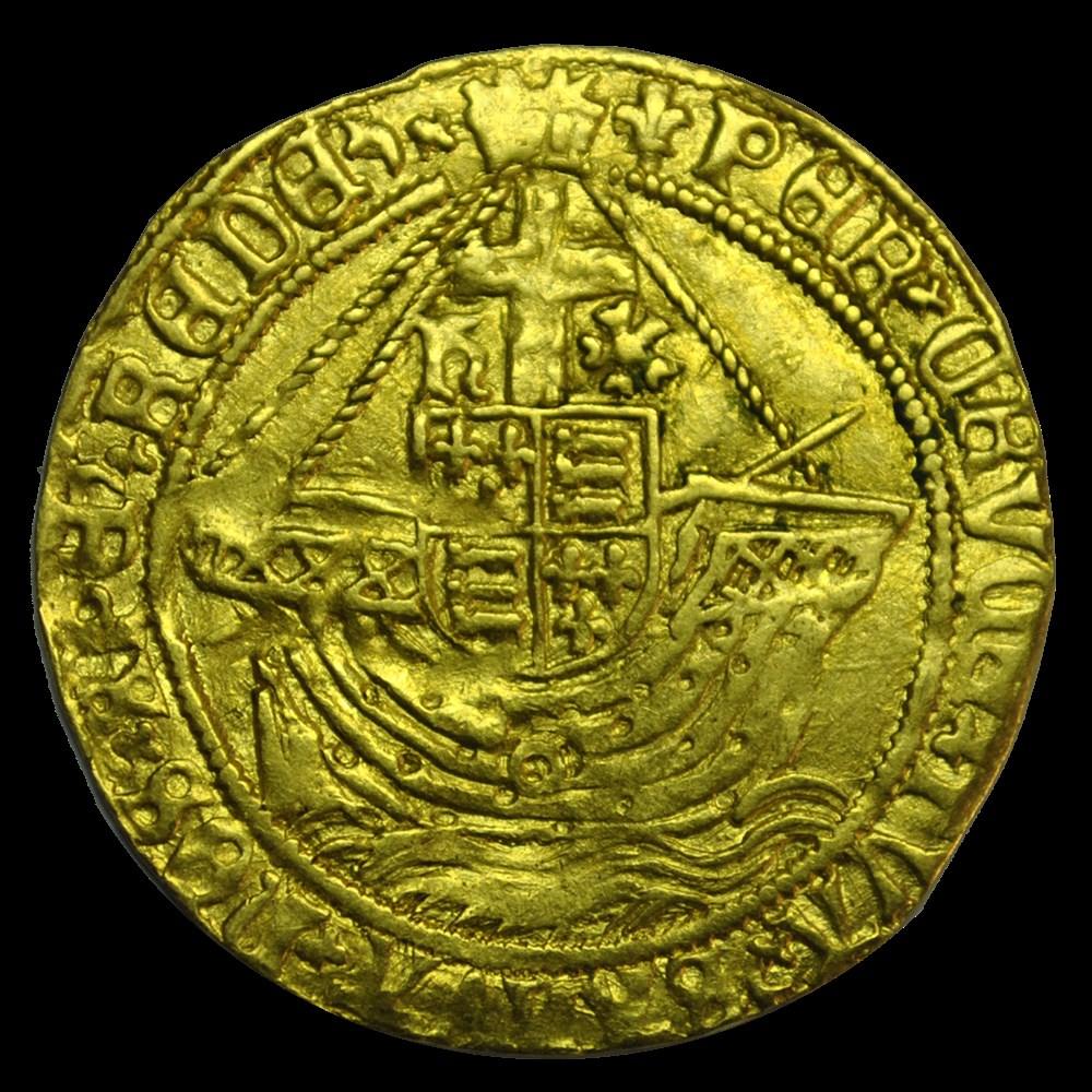 Henry VIII - Ange d'or - Londres - 1544-1547 monnaies henry viii ange or londres 1544 1547