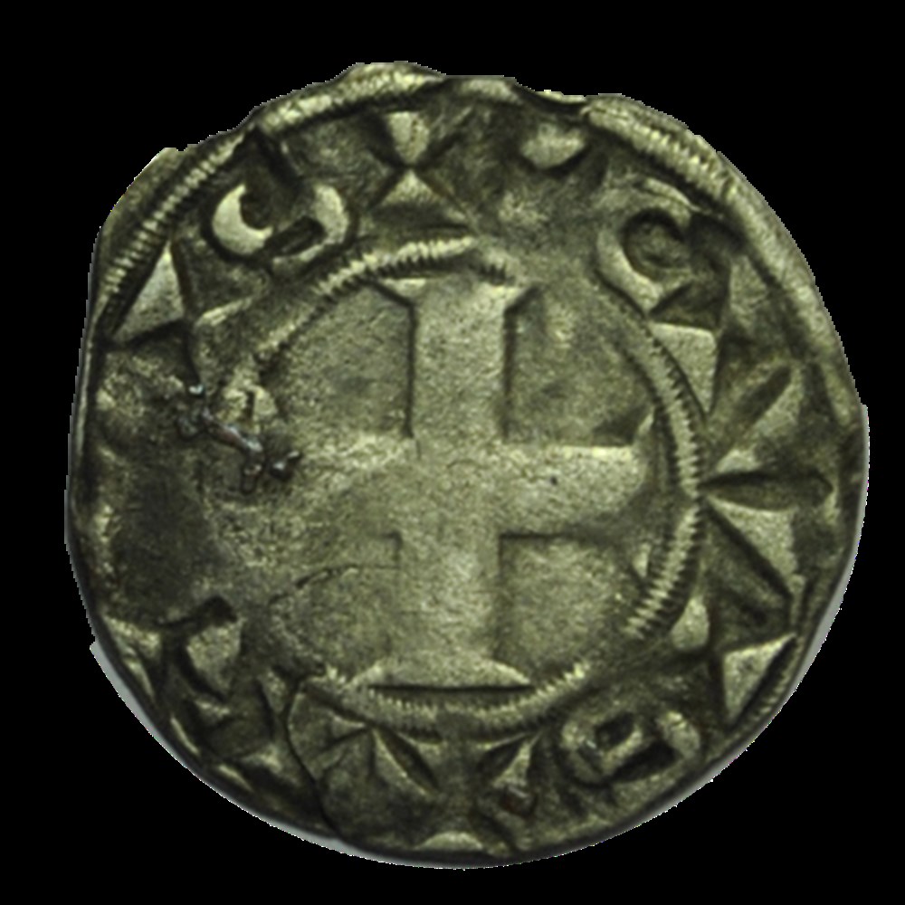 LOUIS VII Denier parisis monnaies louis vii denier parisis