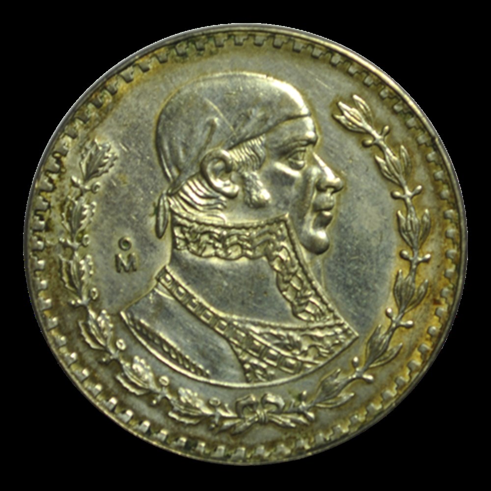 1 Peso Jose Morelos y Pavon / aigle 1958 monnaies 1 peso jose morelos y pavon aigle 1958