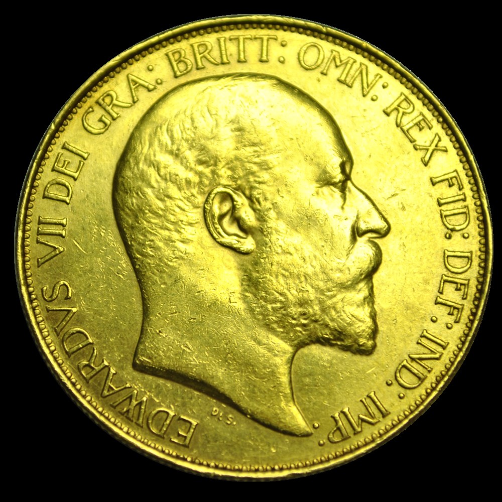 ÉDOUARD VII Cinq livres, (Five pounds) 1902 Londres monnaies edouard vii cinq livres five pounds 1902 londres