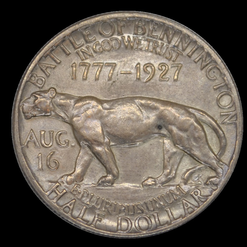 Ira Allen Half-Dollar 1927 monnaies ira allen half dollar 1927