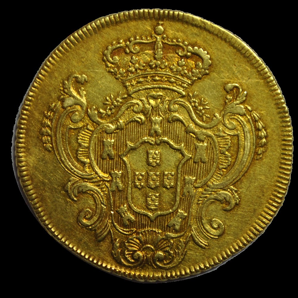 Marie Ier et Pierre III 6400 reis 1782 R monnaies marie ier et pierre iii 6400 reis 1782 r