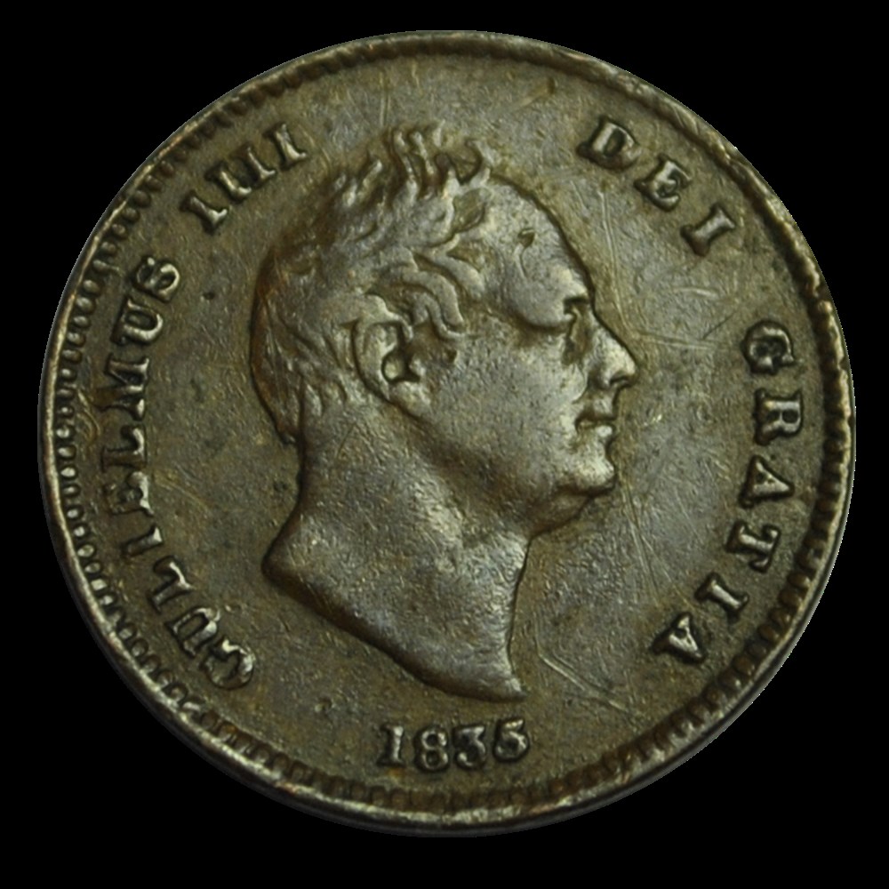 ROYAUME-UNI 1/3 Farthing Guillaume IV 1835 monnaies royaume uni 1 3 farthing guillaume iv 1835