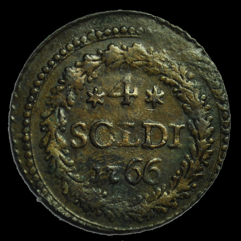 monnaies corse paoli 4 soldi 1766