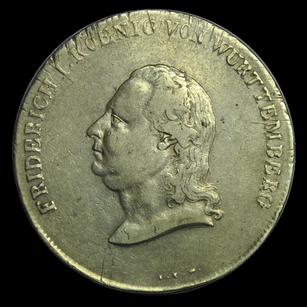 Wurttemberg Frederic Ier 1810 ILW thaler monnaies wurttemberg frederic ier 1810 ilw thaler