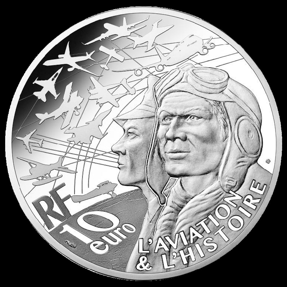 monnaies 10 euro argent spitfire