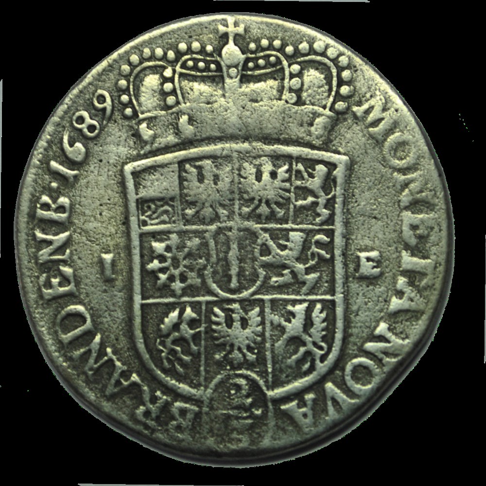 Frederic III 2-3 thaler 1689 monnaies frederic iii 2 3 thaler 1689